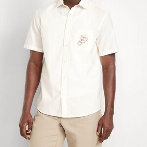 OLD NAVY Classic Fit Everyday Button Down  Shirt NWT SIZE M